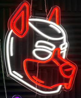 Neon Pup Hood LED Neon Sign