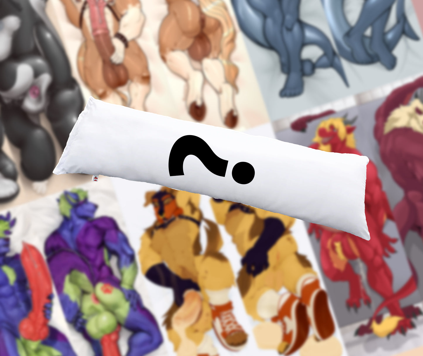 MYSTERY Daki (Body Pillow Cover)