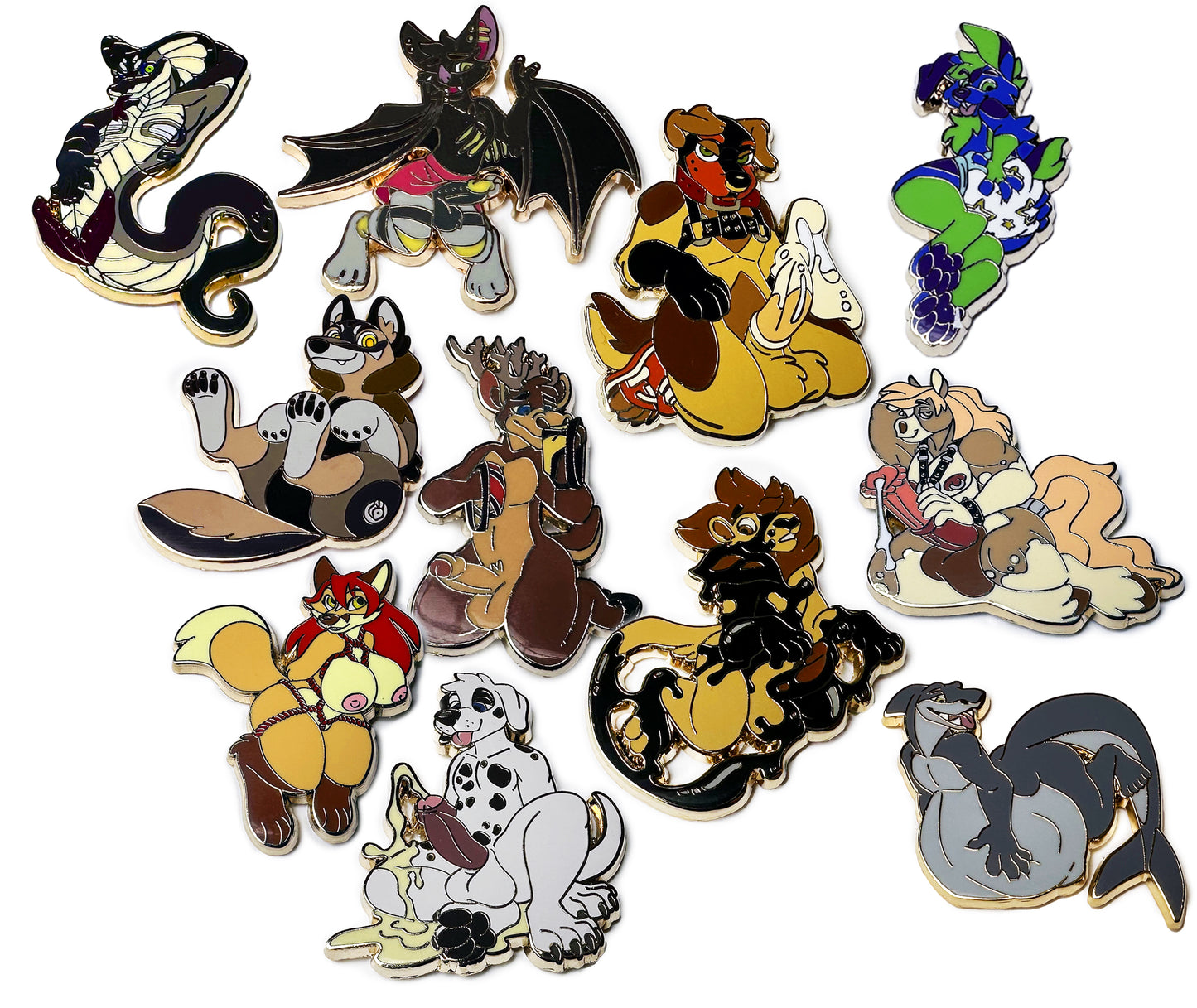 ALL Enamel Pins