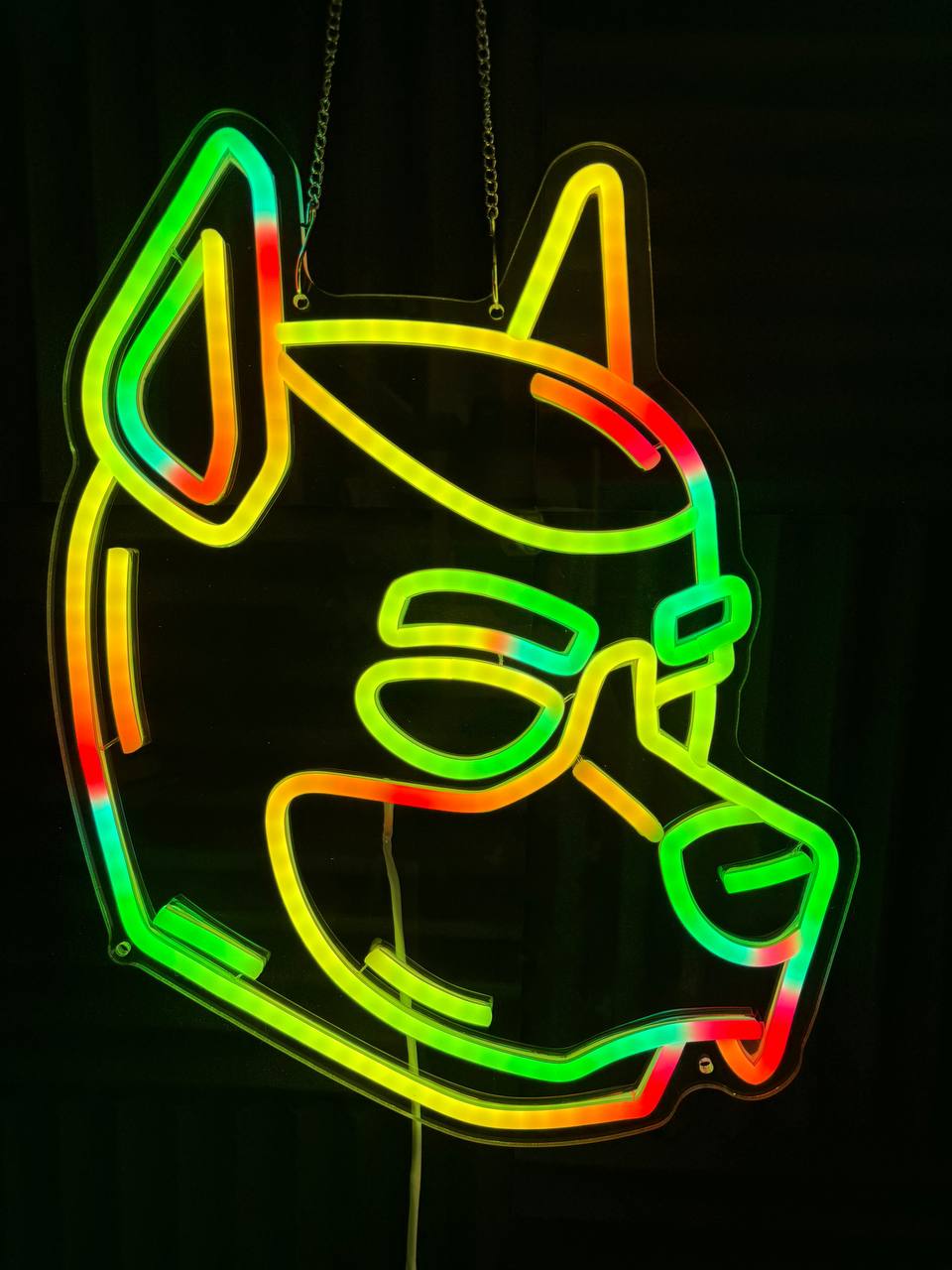 Neon Pup Hood LED Neon Sign