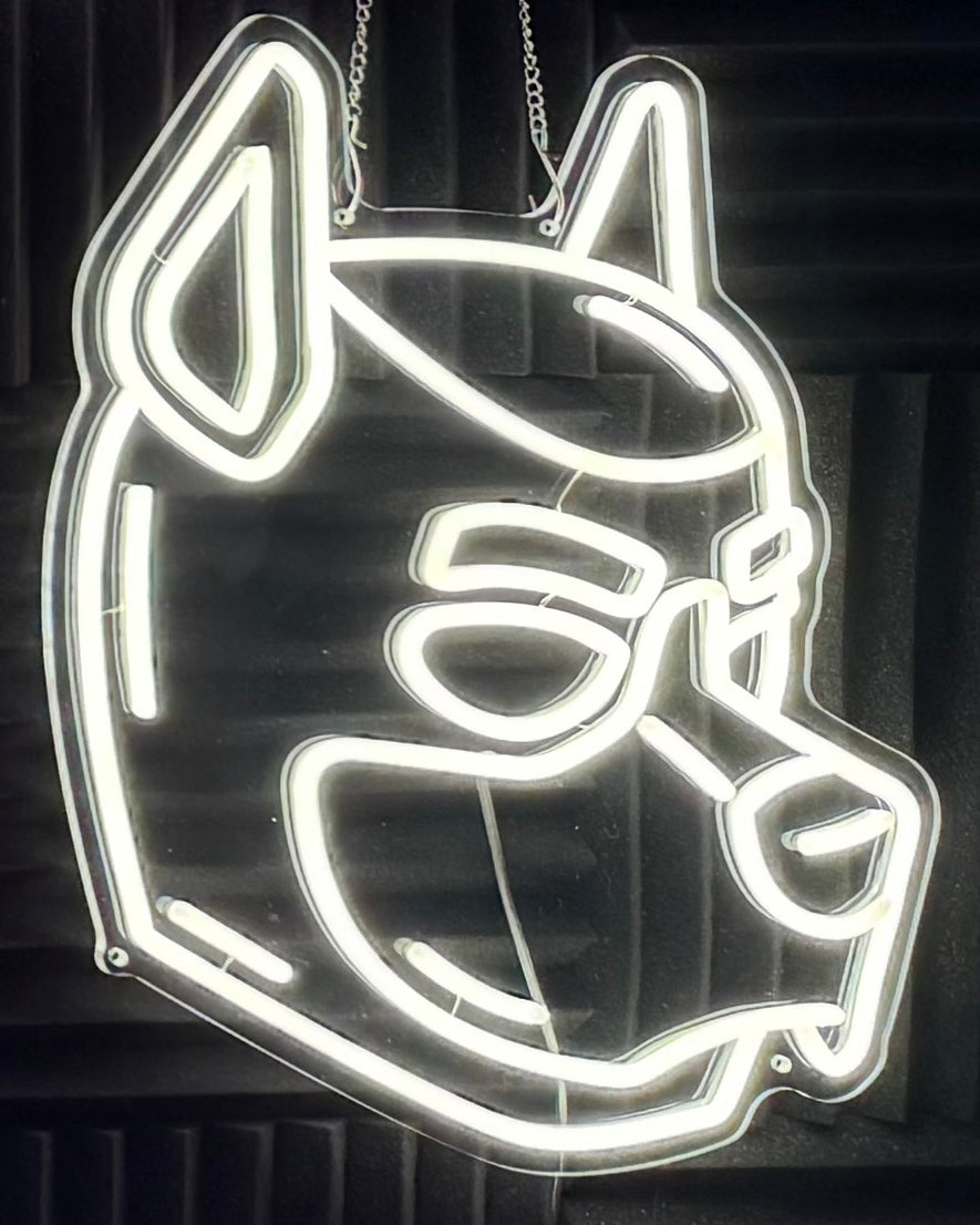 Neon Pup Hood LED Neon Sign