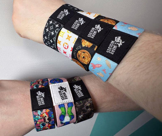 ALL NFC Reversible Cloth Wristbands