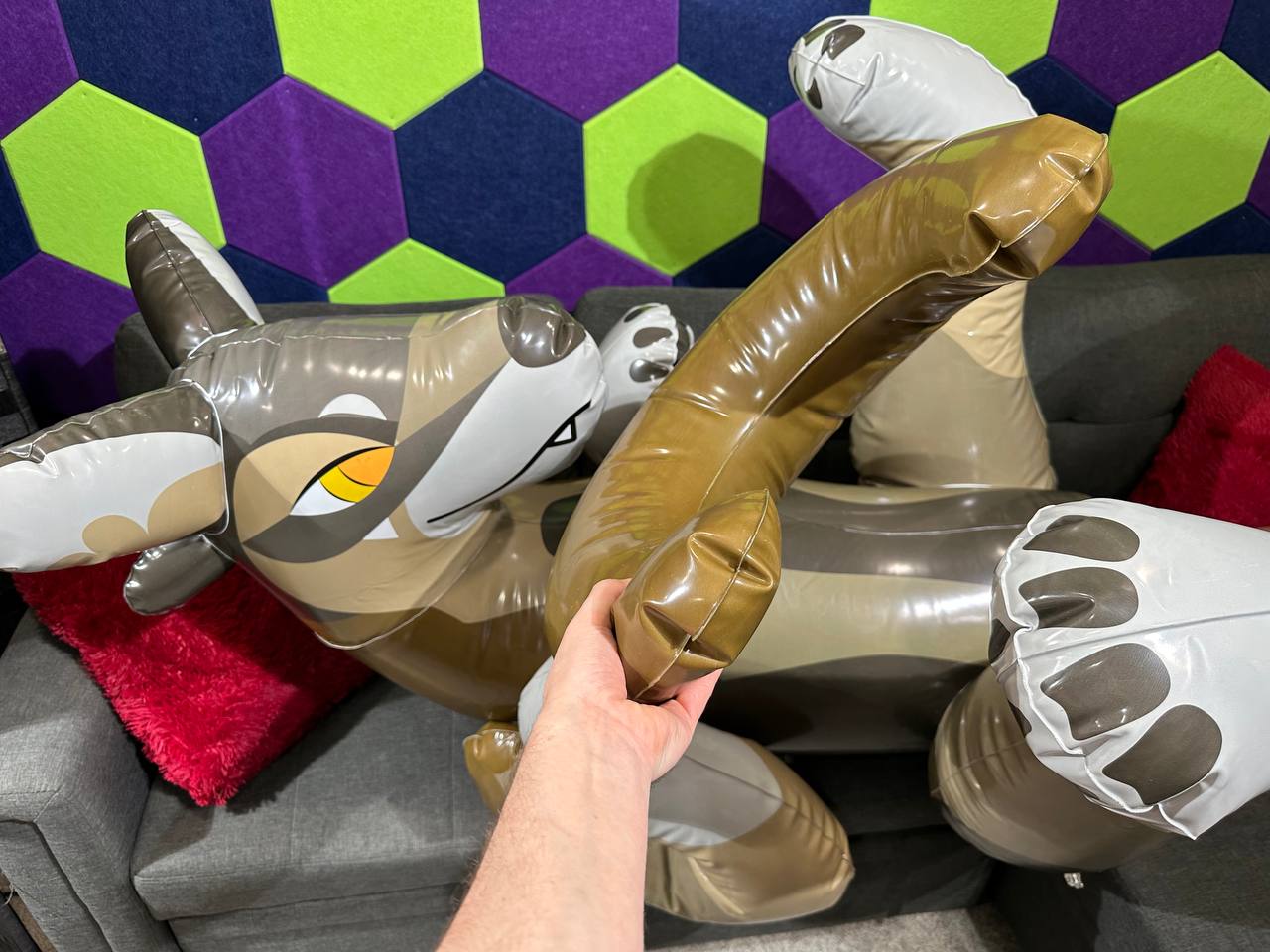 Xivy Inflatable Wolf (With SPH)