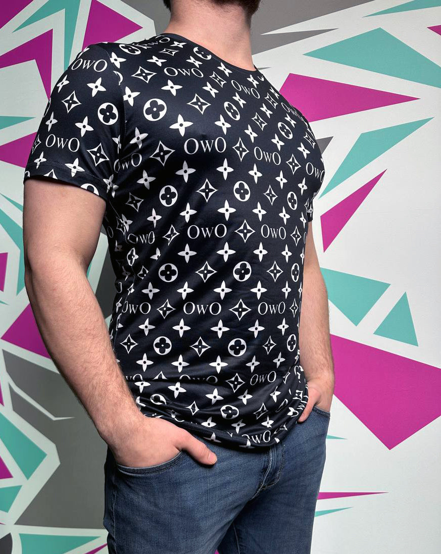 Shirt - OwOuis Vuitton (Black)