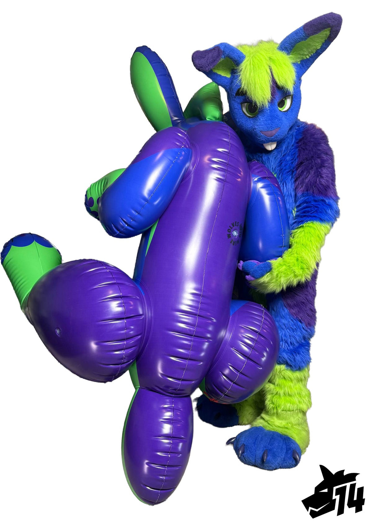 7' Nido Bunny Deluxe Inflatable (Fully Lapped) PREORDER