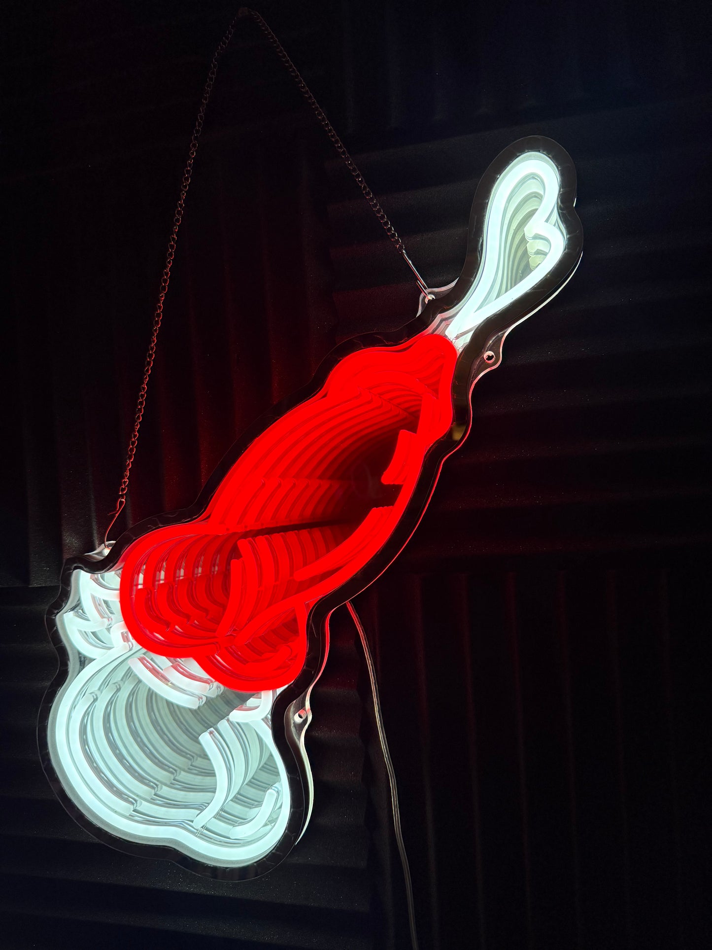 The Neon Rocket INFINITY MIRROR LED Neon Sign