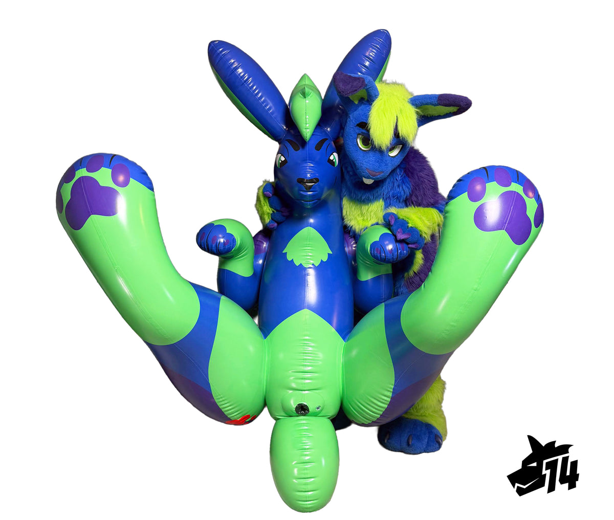 7' Nido Bunny Deluxe Inflatable (Fully Lapped) PREORDER