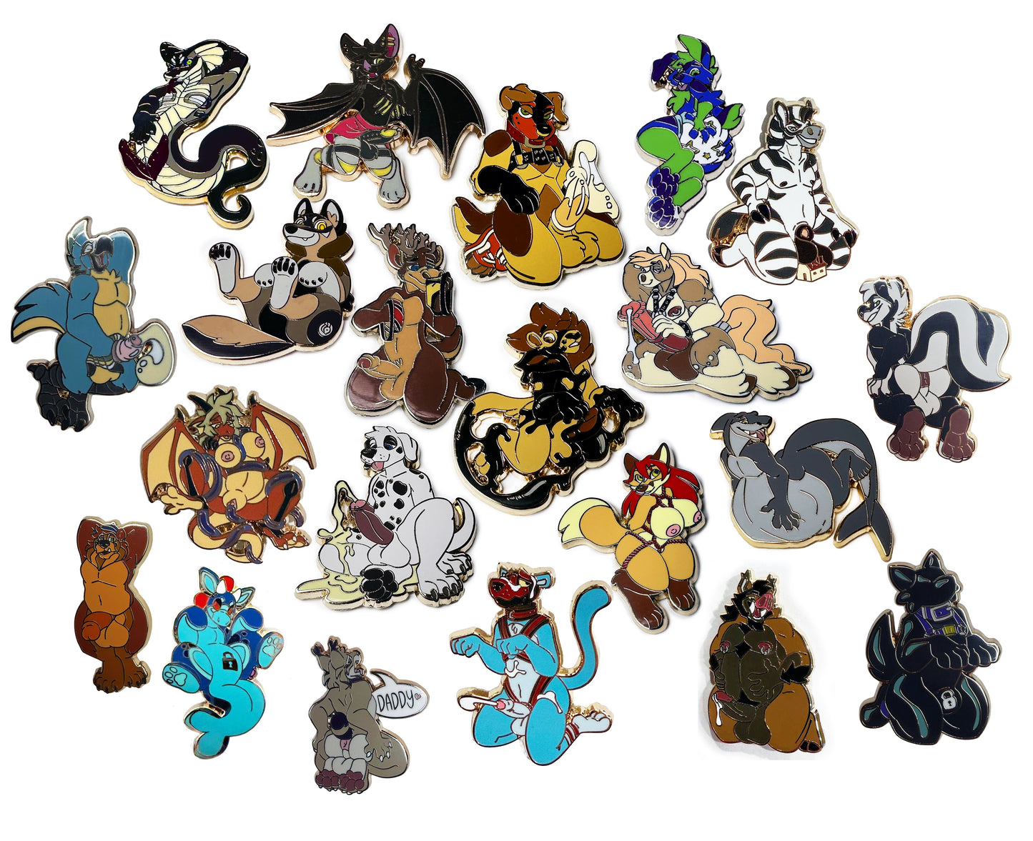 ALL Enamel Pins
