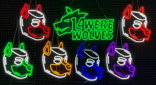 Neon Pup Hood LED Neon Sign