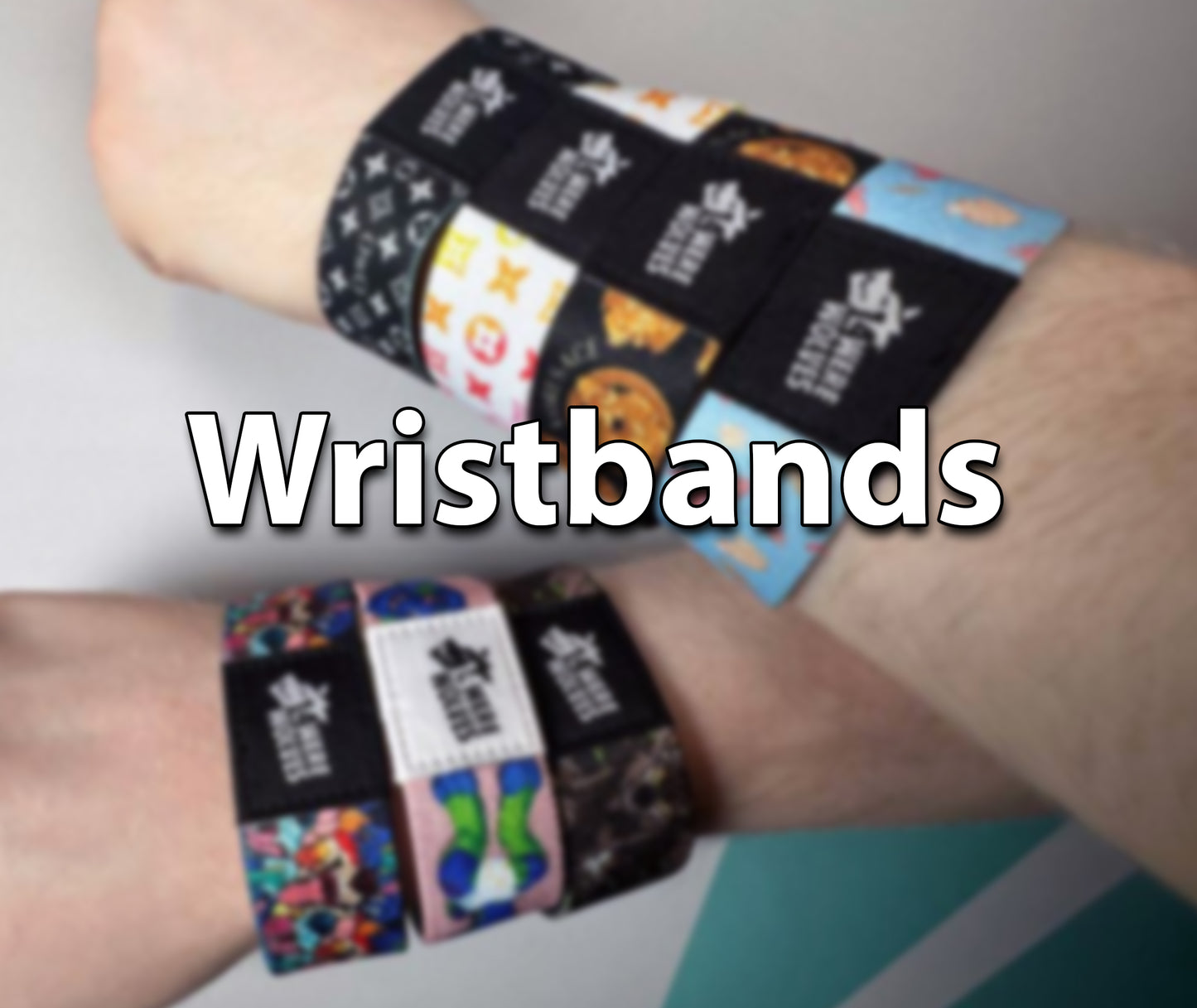 ALL NFC Reversible Cloth Wristbands