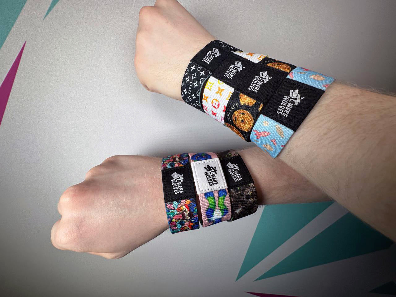 Reversible Cloth NFC Wristbands