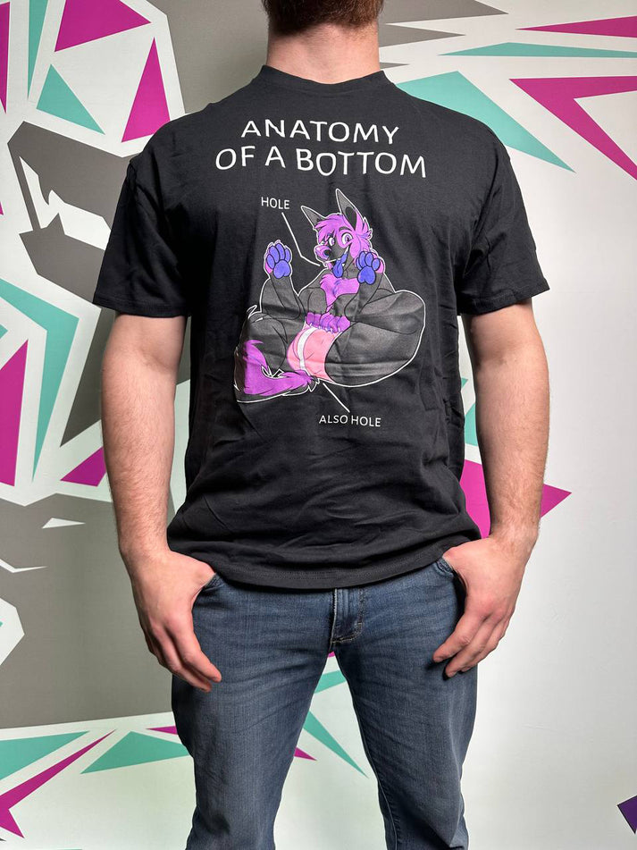 Bottom Is Shirt - Anatomy of a Bottom (Retiring Design) – 14werewolves