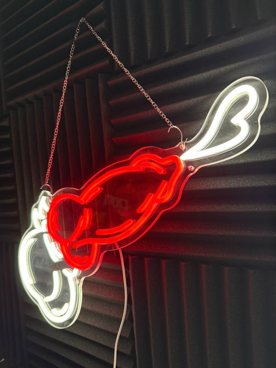 The Neon Rocket LED Neon Sign