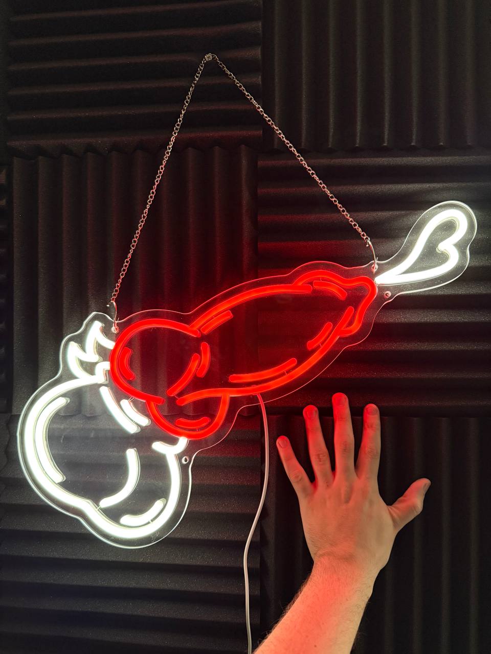The Neon Rocket LED Neon Sign