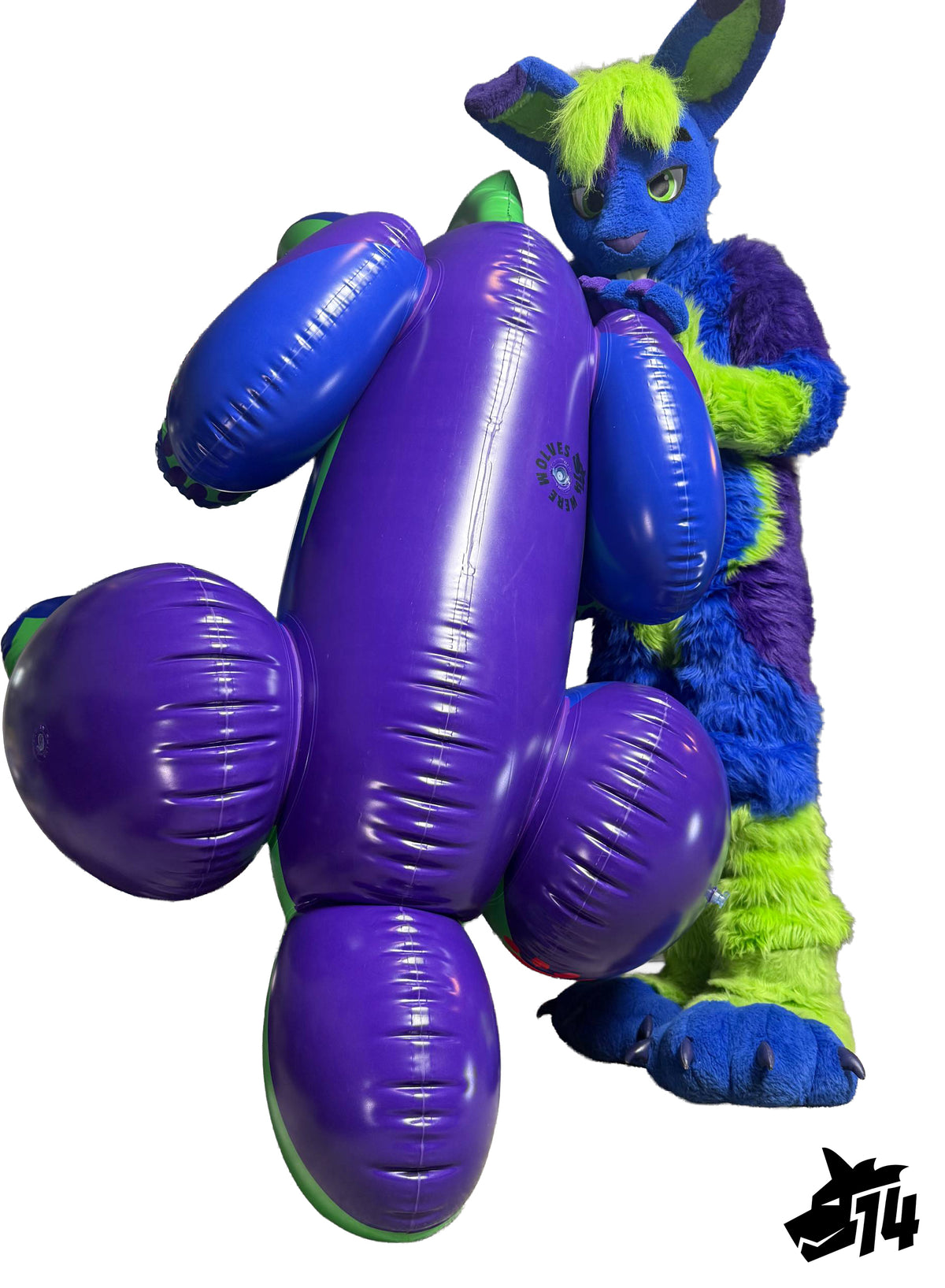 7' Nido Bunny Deluxe Inflatable (Fully Lapped) PREORDER