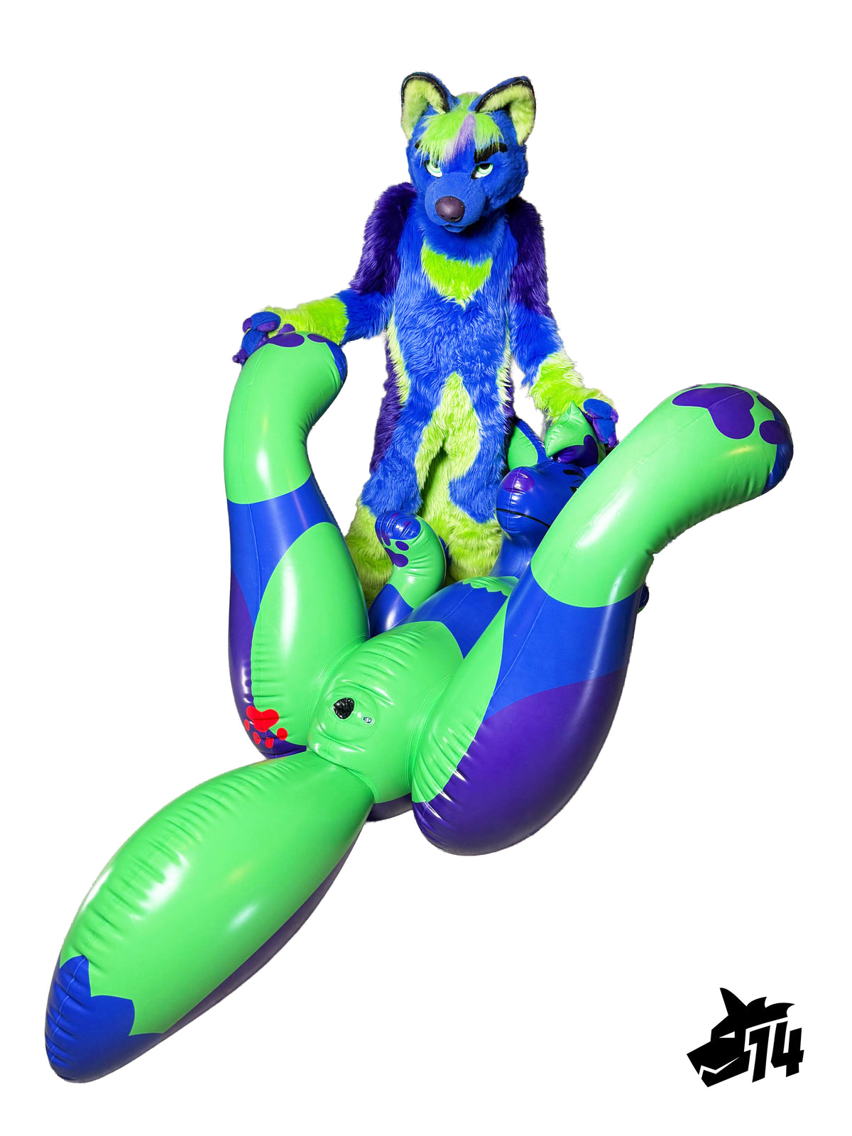 7' Odin Wolf Deluxe Inflatable (Fully Lapped) PREORDER
