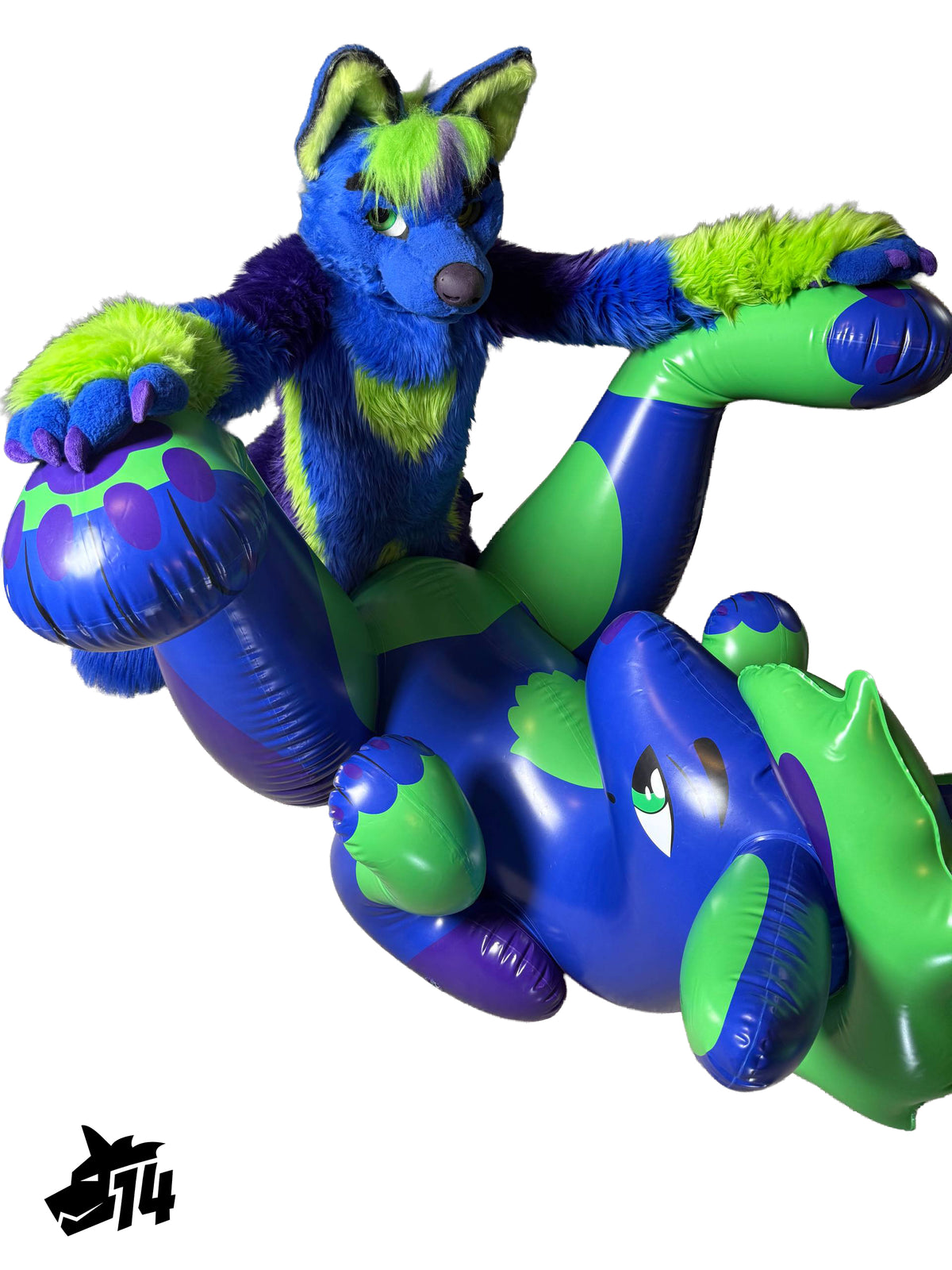 7' Odin Wolf Deluxe Inflatable (Fully Lapped) PREORDER