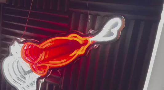 The Neon Rocket INFINITY MIRROR LED Neon Sign